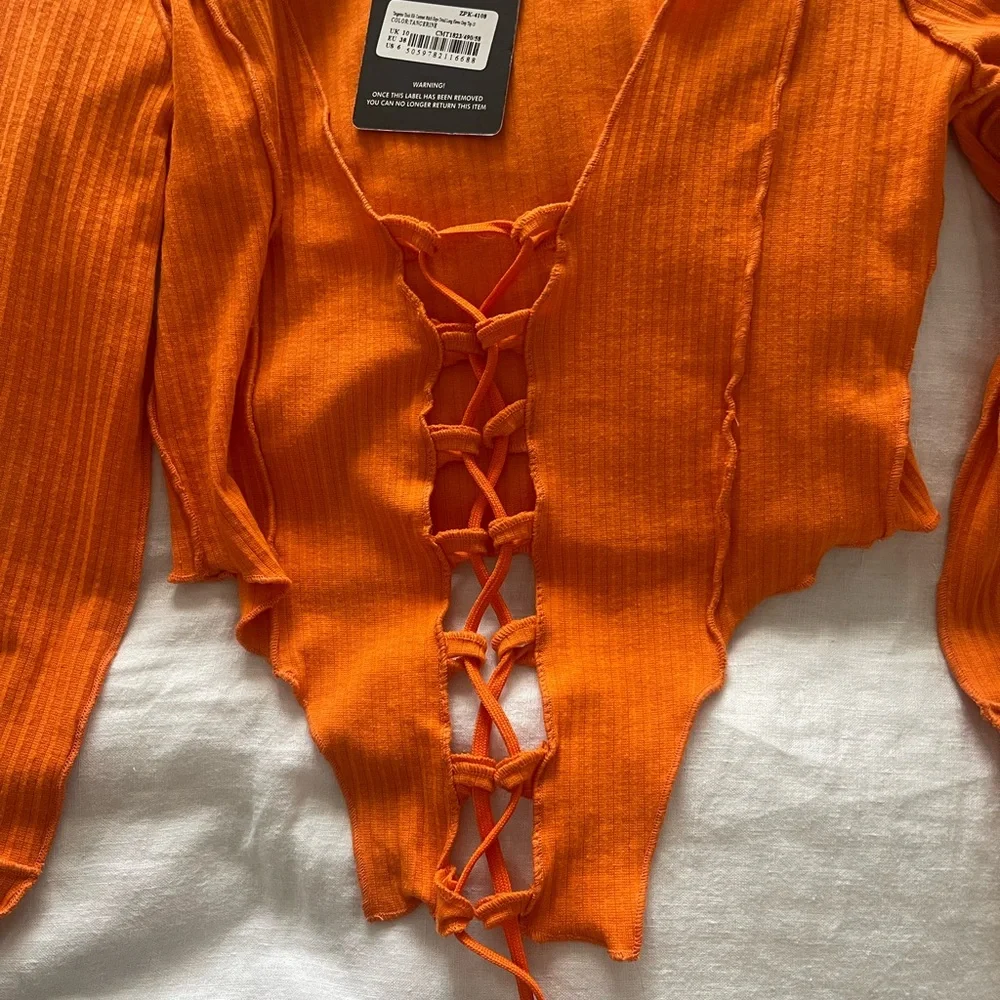 Orange Missguided Top - Picture 6 of 7